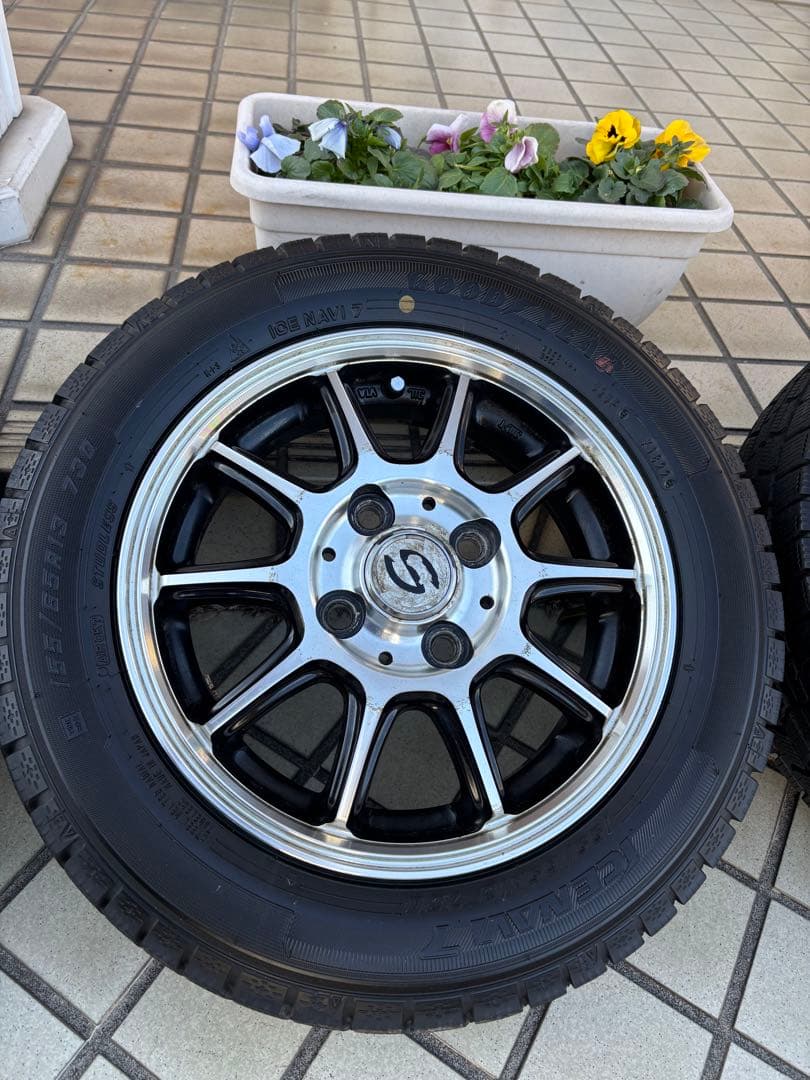 155/65R13 22年製 深溝GOODYEAR ICENAVI 7