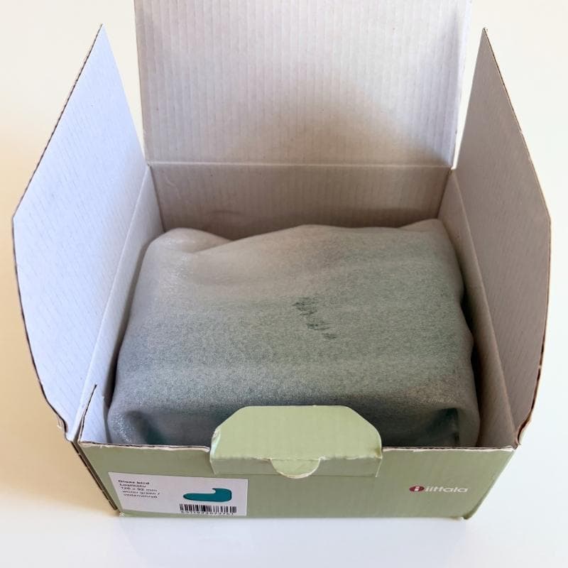 ×mina perhonen イッタラ ガラスバード緑+フクロウ