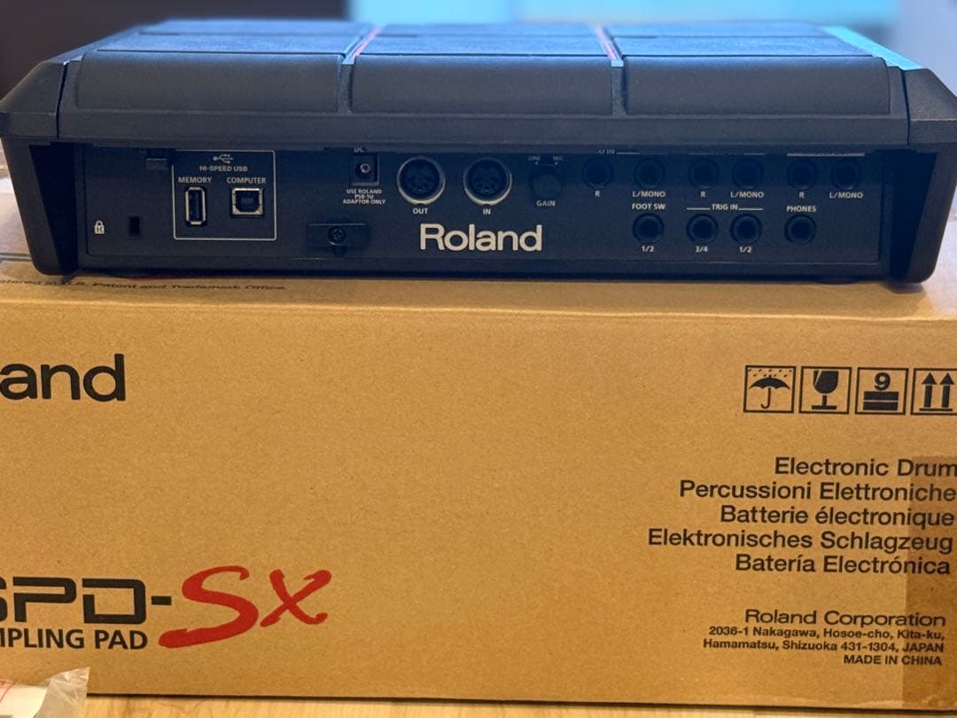 定価11万円Roland SPD-SX サンプラーパッド