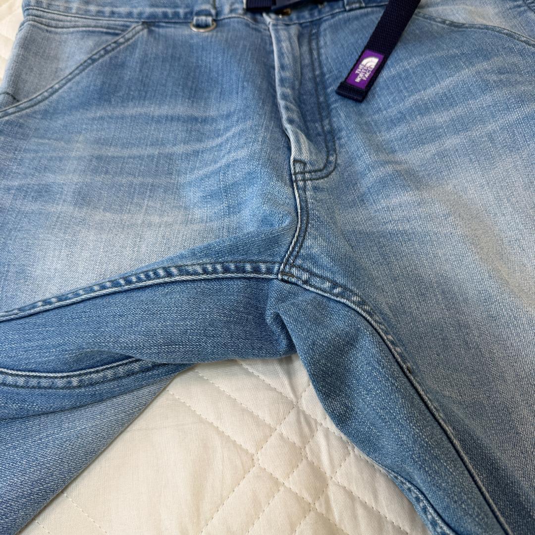 ノースフェイス パープルレーベル テーパード デニム W32 NT5554N