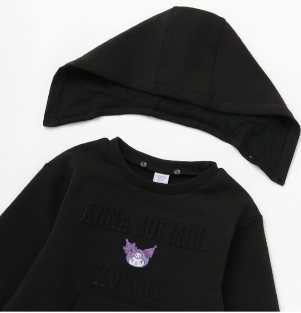 美品＊120 アナスイミニ　クロミトレーナー