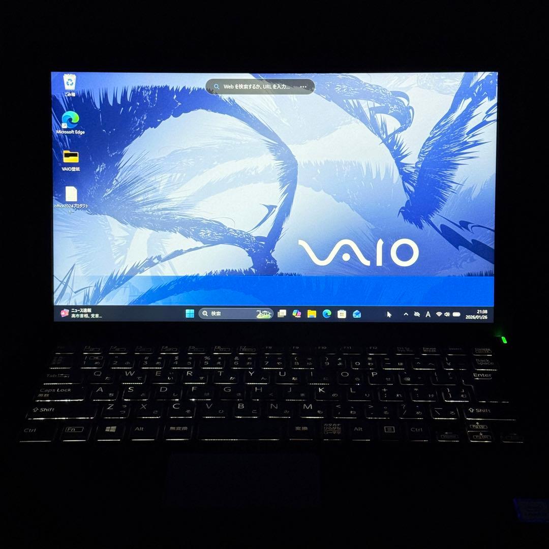 ★美品LTE★VAIO Pro PG 最新Office2024 バッテリー良好