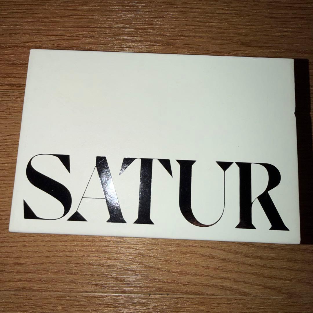 SATUR セッターキーリングレザー ケース メット ブラック AirPods