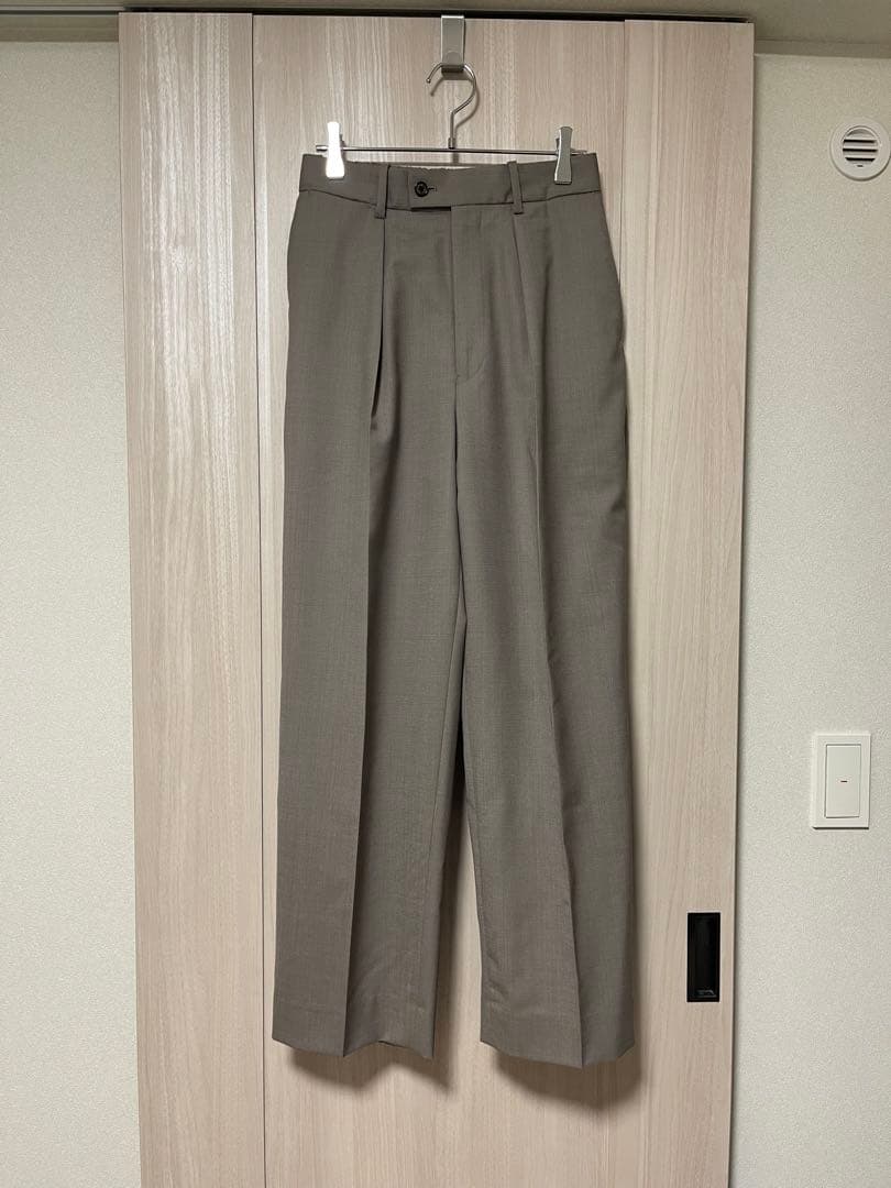 パンツ MARKAWARE CLASSIC FIT WOOL TROPICAL