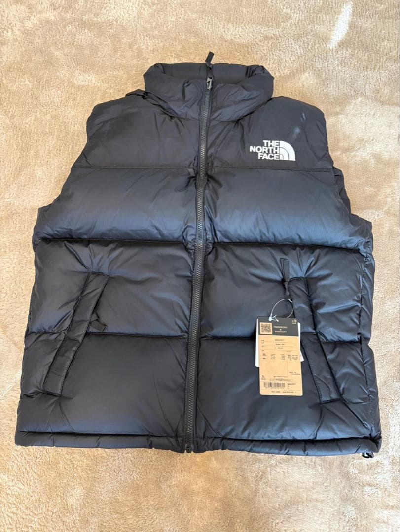 新品未使用THE NORTH FACE ヌプシベスト L ブラックND92557