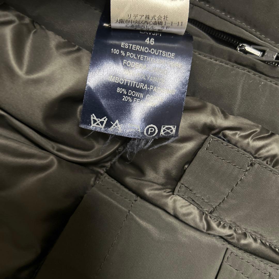 HERNO グレー ダウンジャケット サイズ46