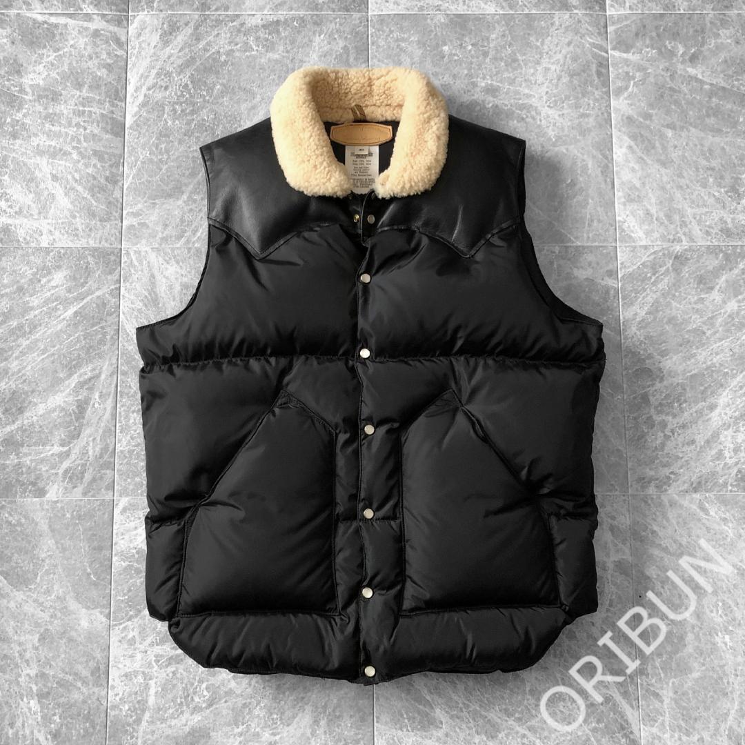 ROCKY MOUNTAIN Christy Vest ダウンベスト 襟ムートン