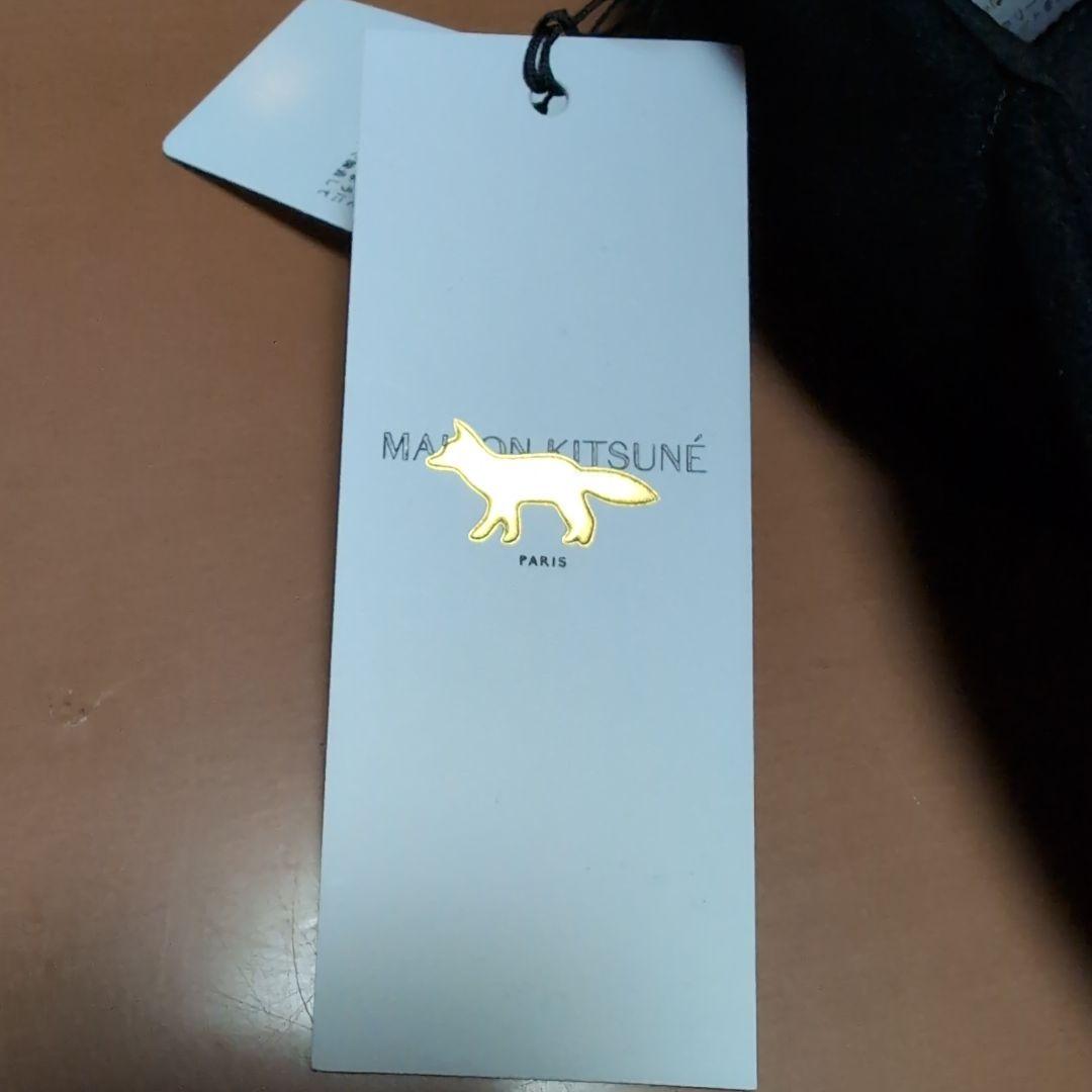 メゾン・キツネ　キャップ　ブラック