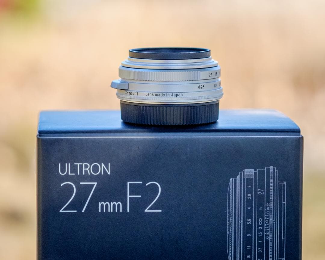 Voigtlander Ultron 27mm f2 Xマウント 新品同様