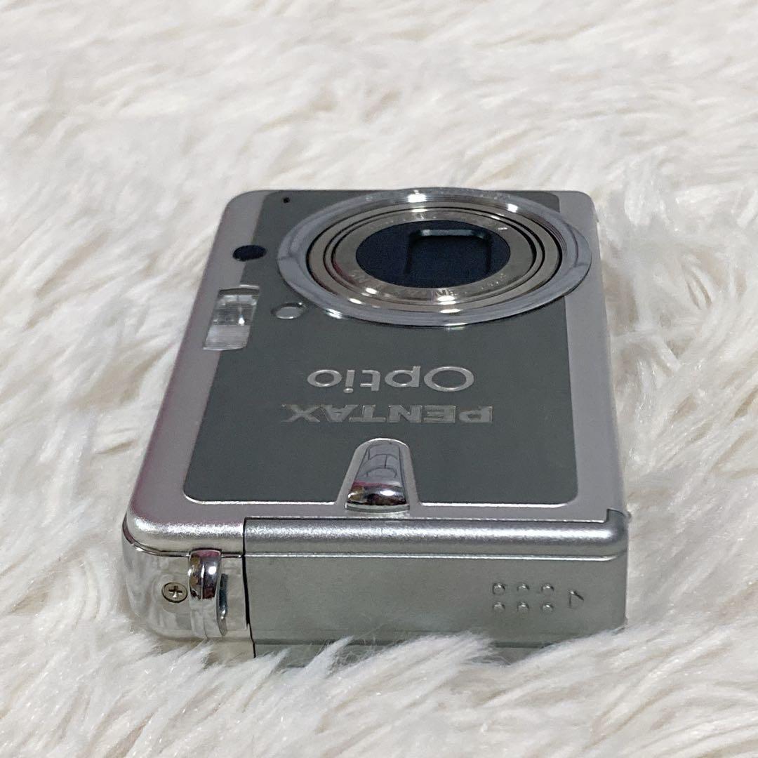 【極美品】 PENTAX ペンタックス Optio S10 デジカメ シルバー
