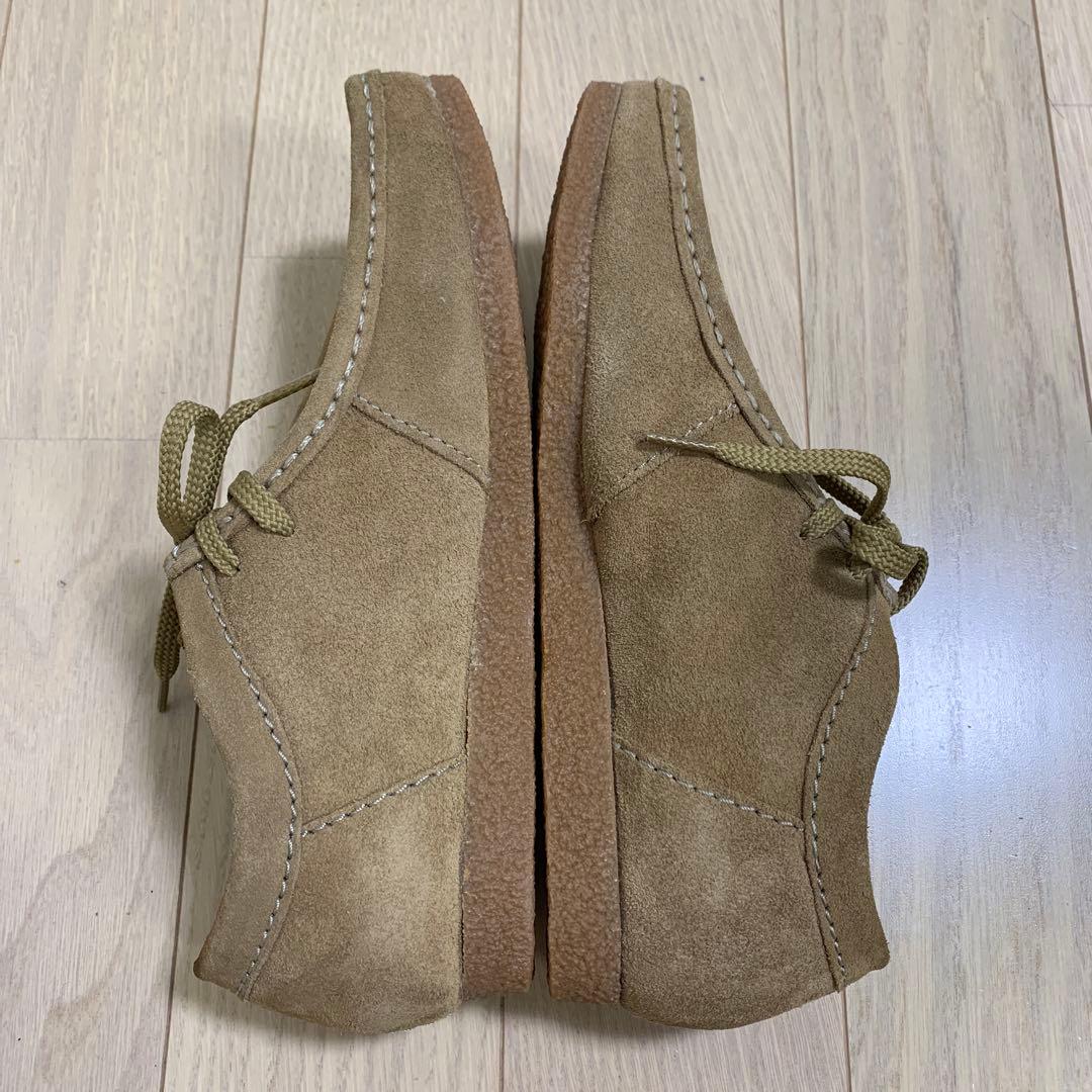 Clarksクラークス ワラビーシューズ 24.5cmサンドベージュ スウェード