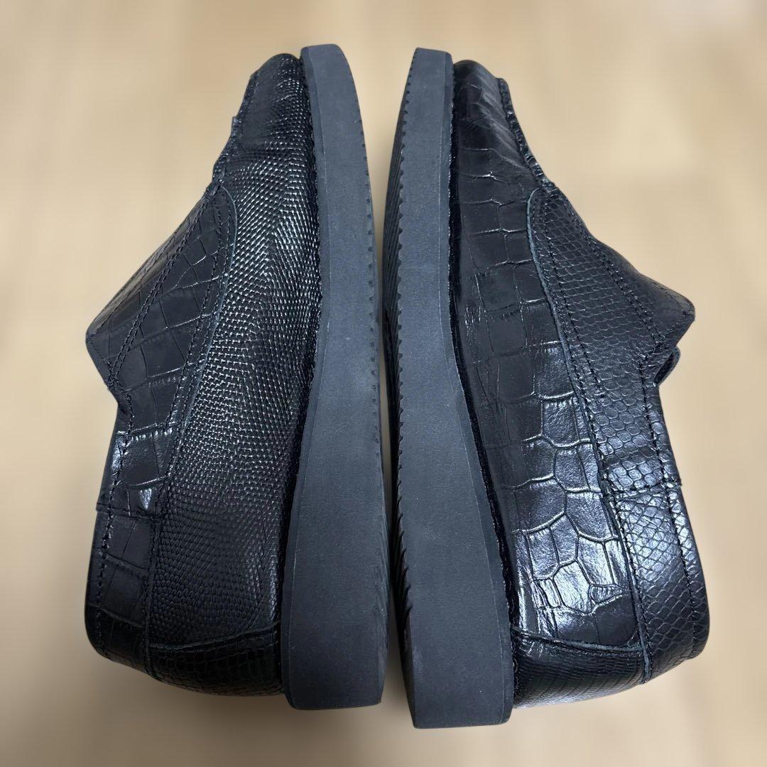 エンジニアードガーメンツ×セバゴ　シューズ　ブラック