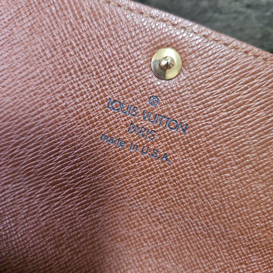 LOUIS VUITTON モノグラム 二つ長財布 カードポケット2枚