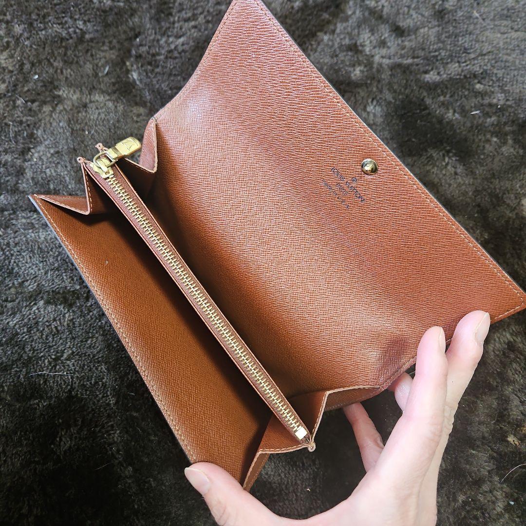 LOUIS VUITTON モノグラム 二つ長財布 カードポケット2枚