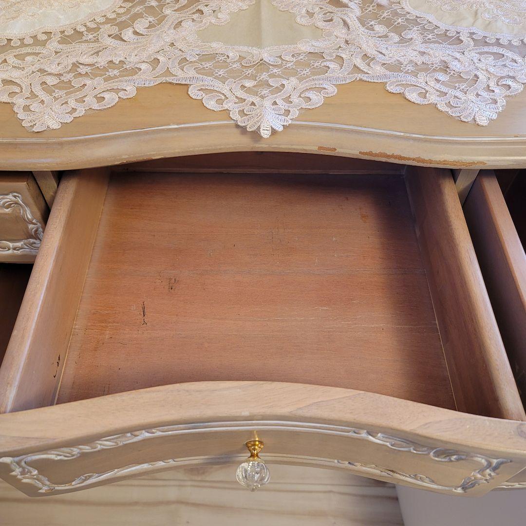 ウエストハウスギャラリー　ねこ脚　ドレッサー　スツール　ロココ調