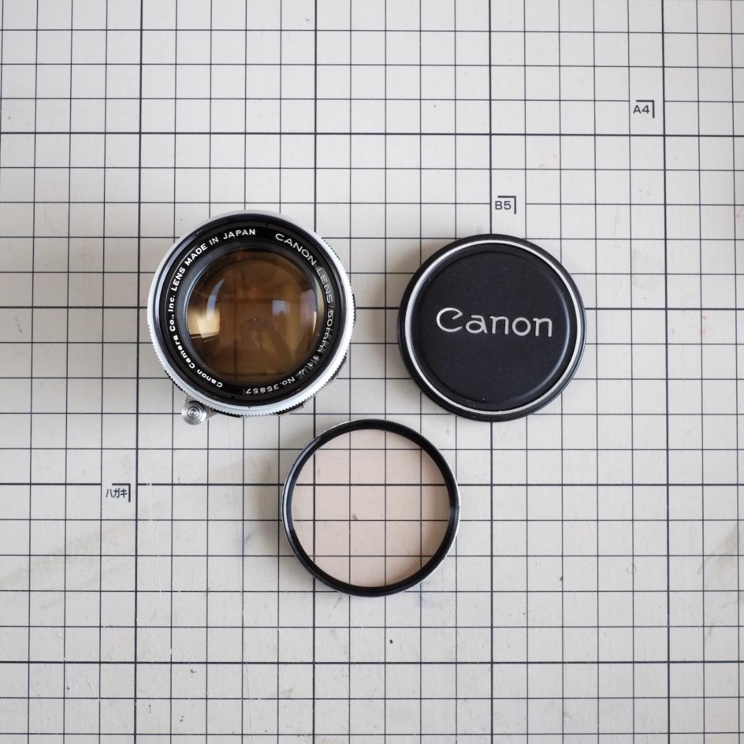 フィルムカメラ Canon P + FL 50mm f1.4 II