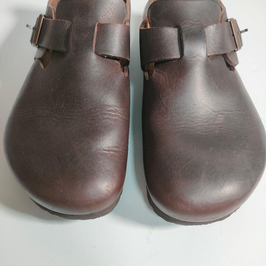 BIRKENSTOCK LONDON ロンドン レザー 39 ブラウン