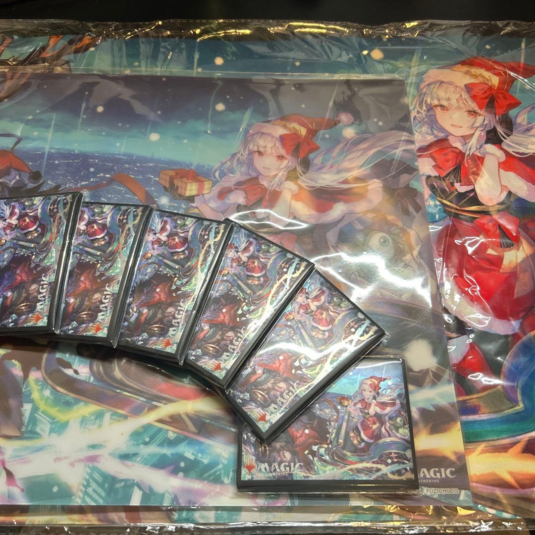 MTG 放浪皇キャンペーン クリスマス プレイマット スリーブ