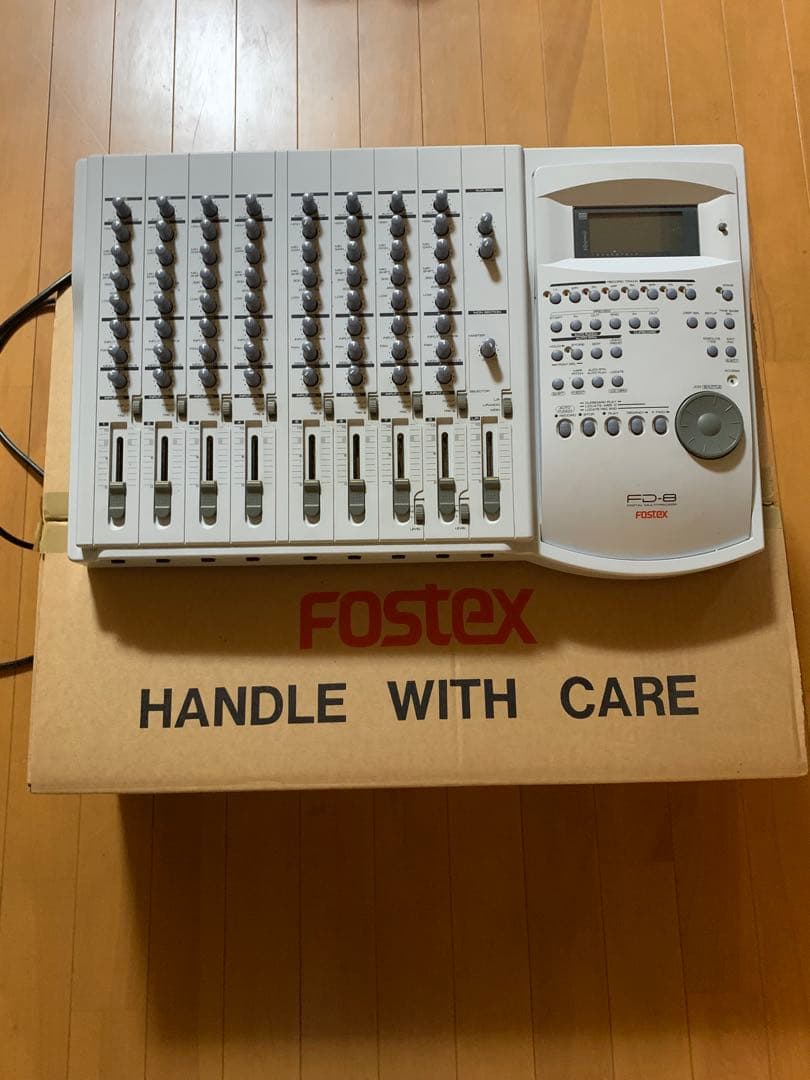 FOSTEX FD8 8トラック ハードディスク レコーダー本箱付き　動作確認済