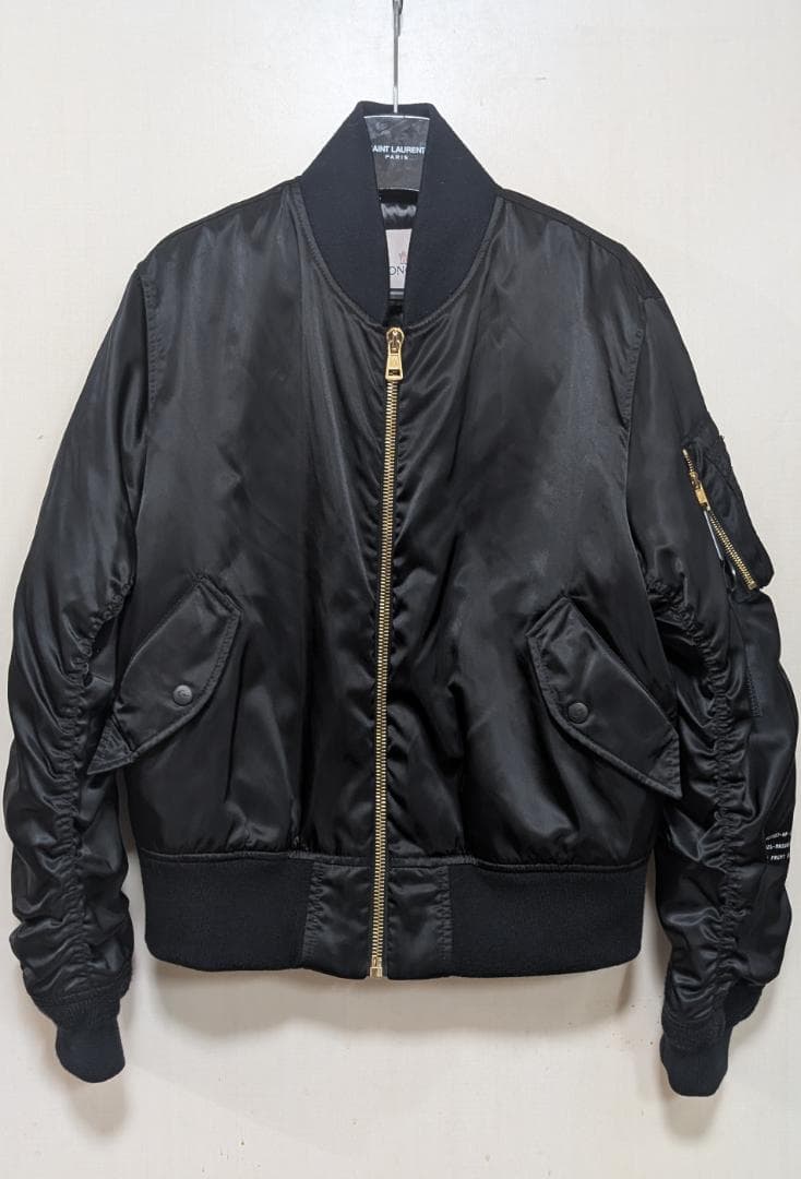 21秋冬 モンクレール×フラグメント MA-1 ダウンジャケット 1 藤原ヒロシ