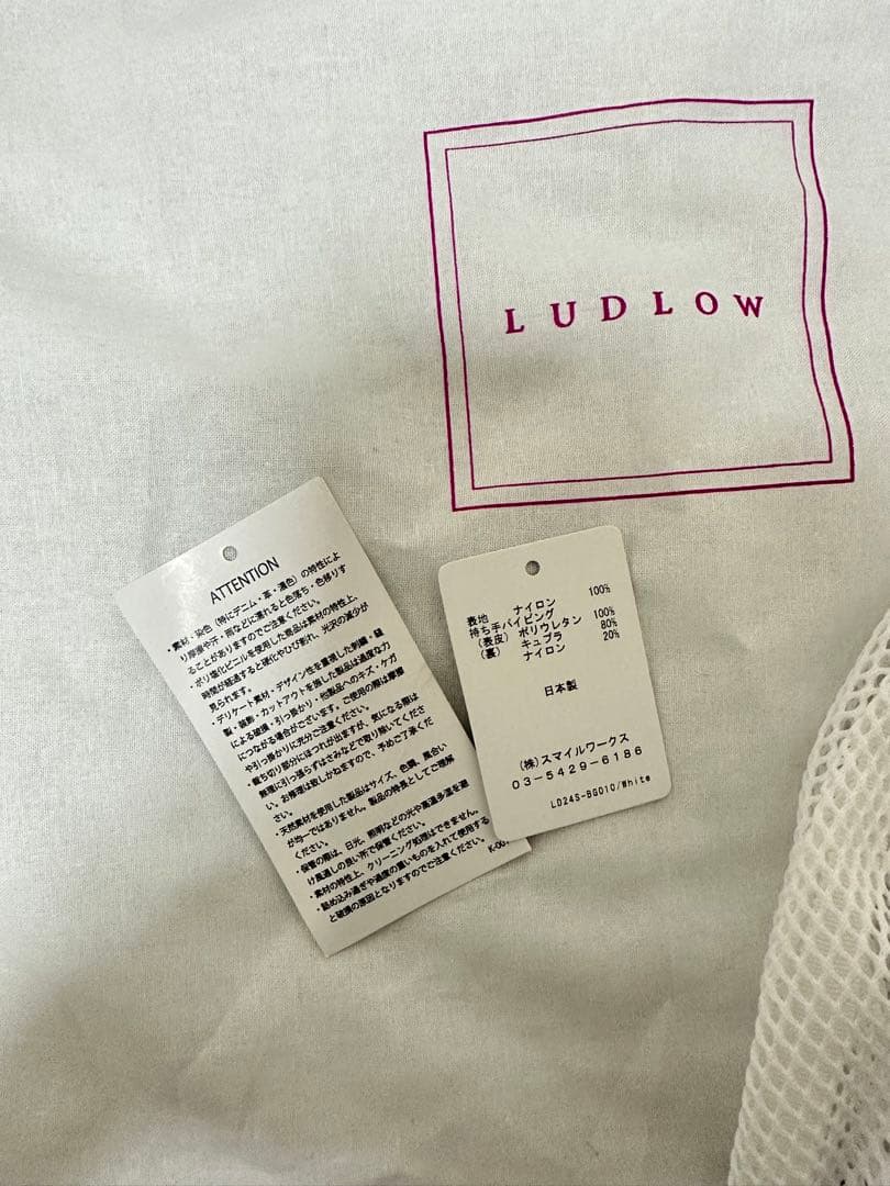 新品未使用⭐︎LUDLOW⭐︎メッシュバッグ