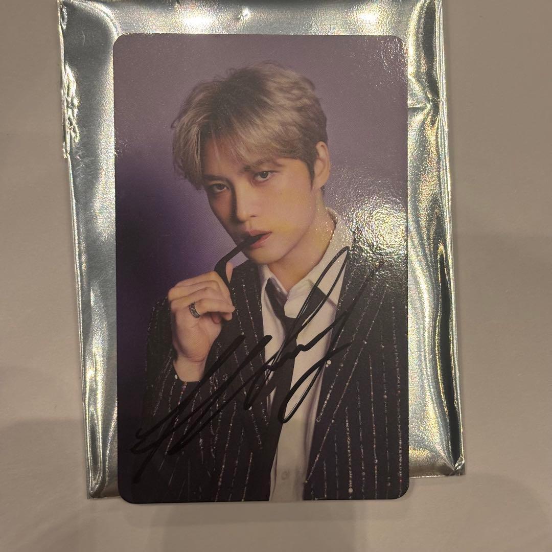 JX Hug and Love ジェジュン 直筆サイン入り トレカ