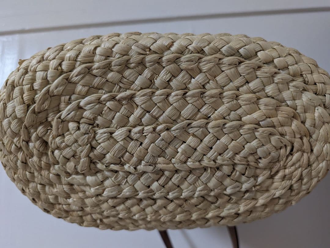 COACH　 トートバッグ かご　バッグ 　ベージュ