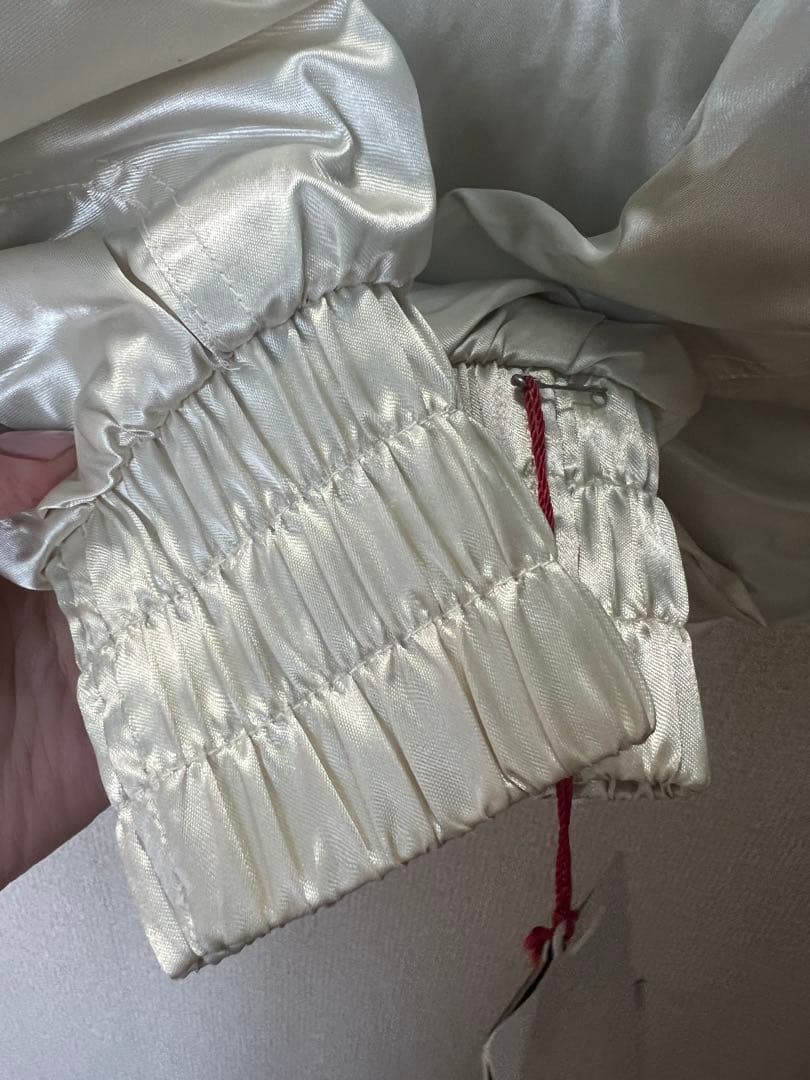 【希少】PELLE PELLE ペレペレ サテン スタジャン 1978 白