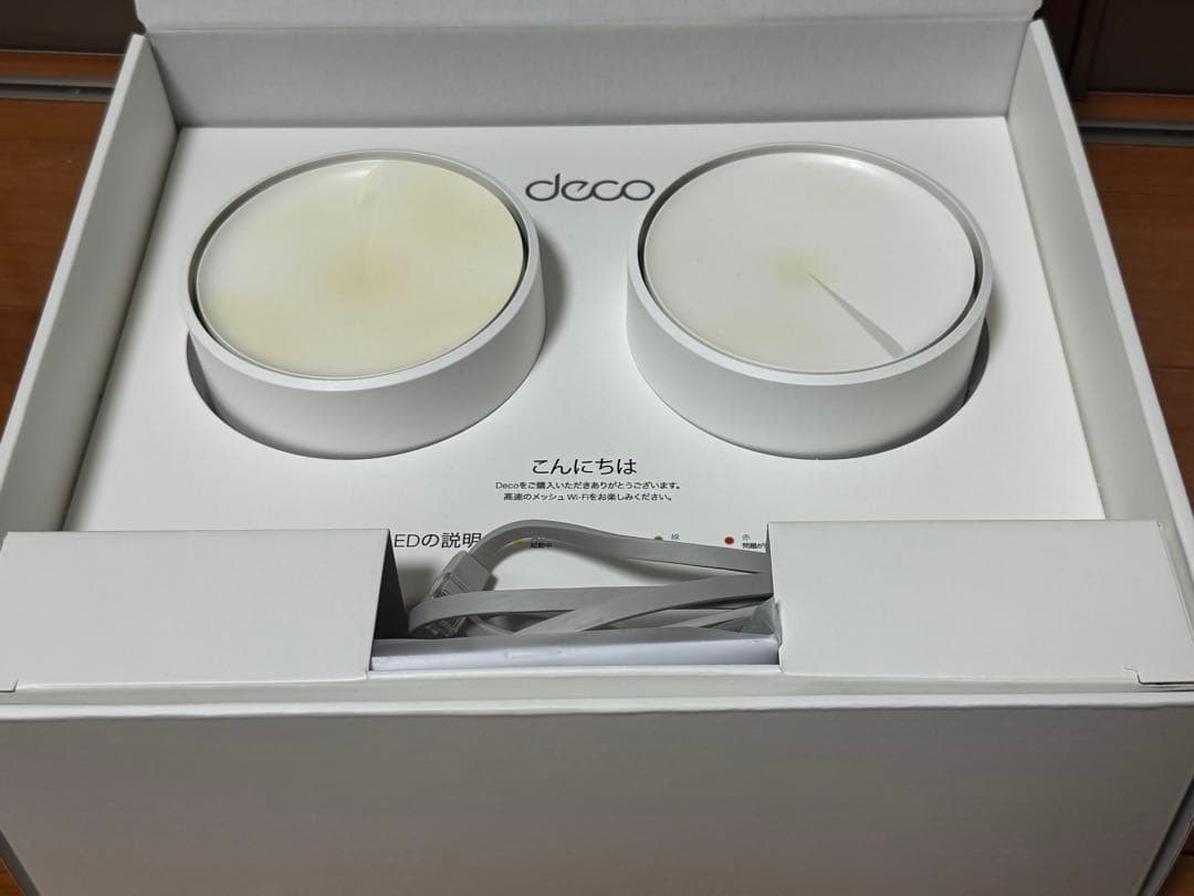 Deco X60 AX3000 メッシュWi-Fiシステム　2パック
