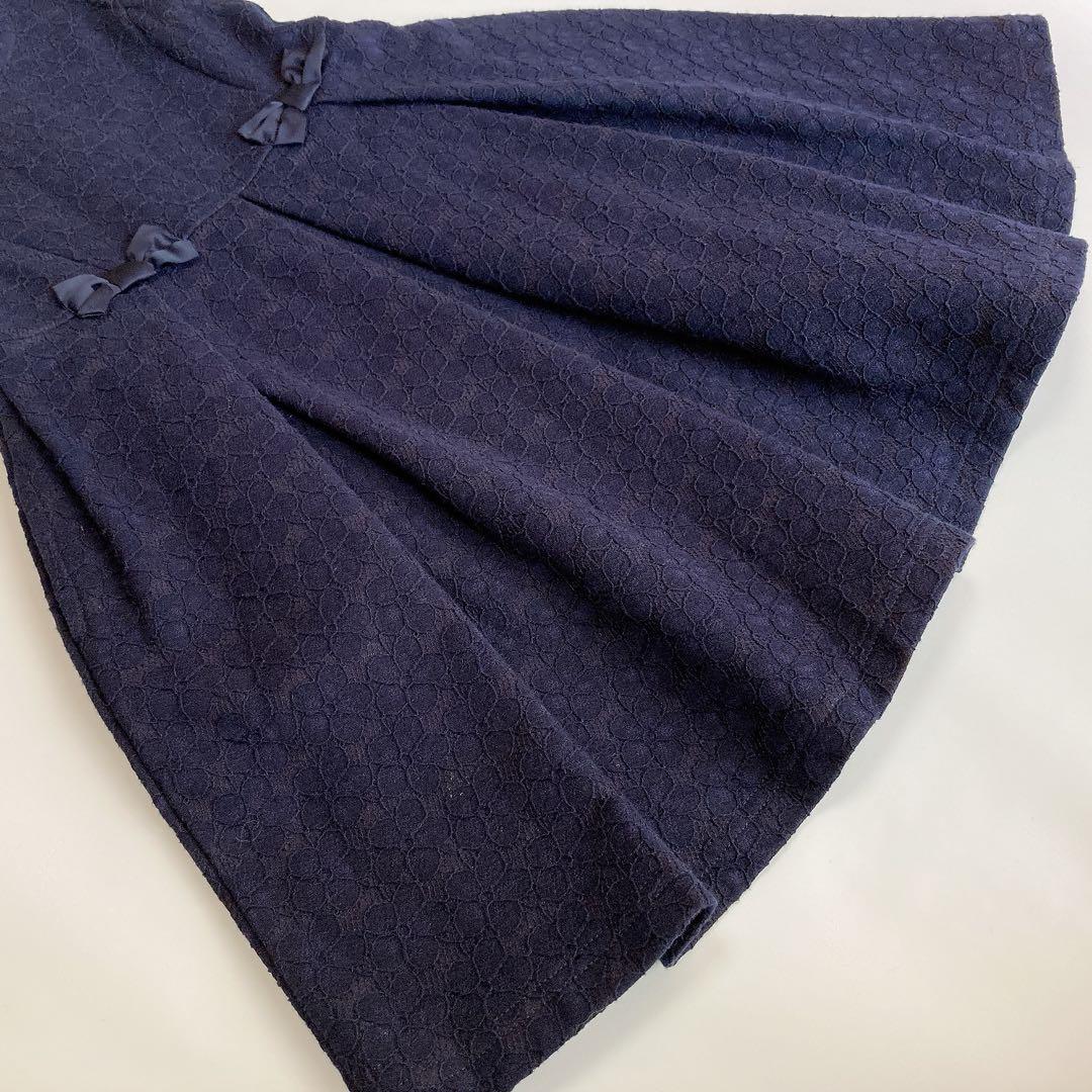 anyFAM ネイビー レース セレモニー 入学 卒園 発表会 フォーマル