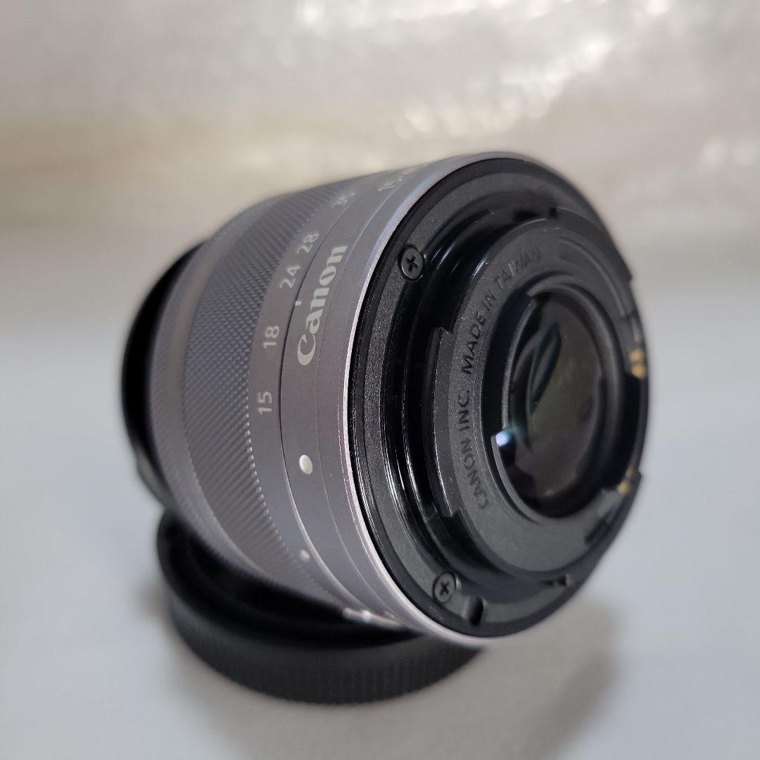 Canon EOS M10 ミラーレスカメラグレー レンズキット15-45㎜