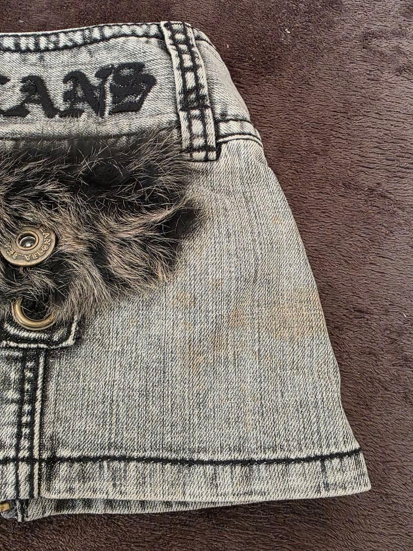 d.i.a ファー付きショートパンツ