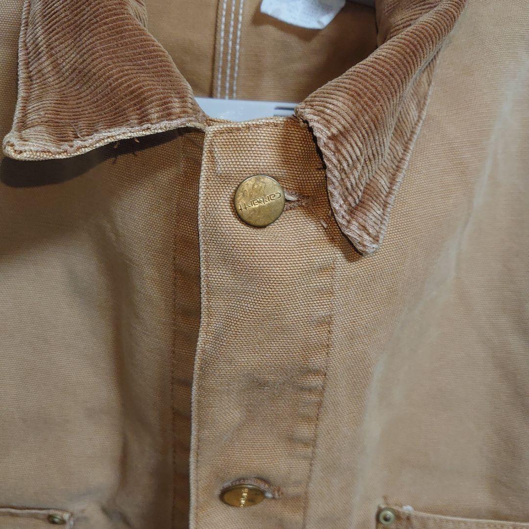 80sカーハート　ミシガンチョアコート　星タグ　裏地なし 42