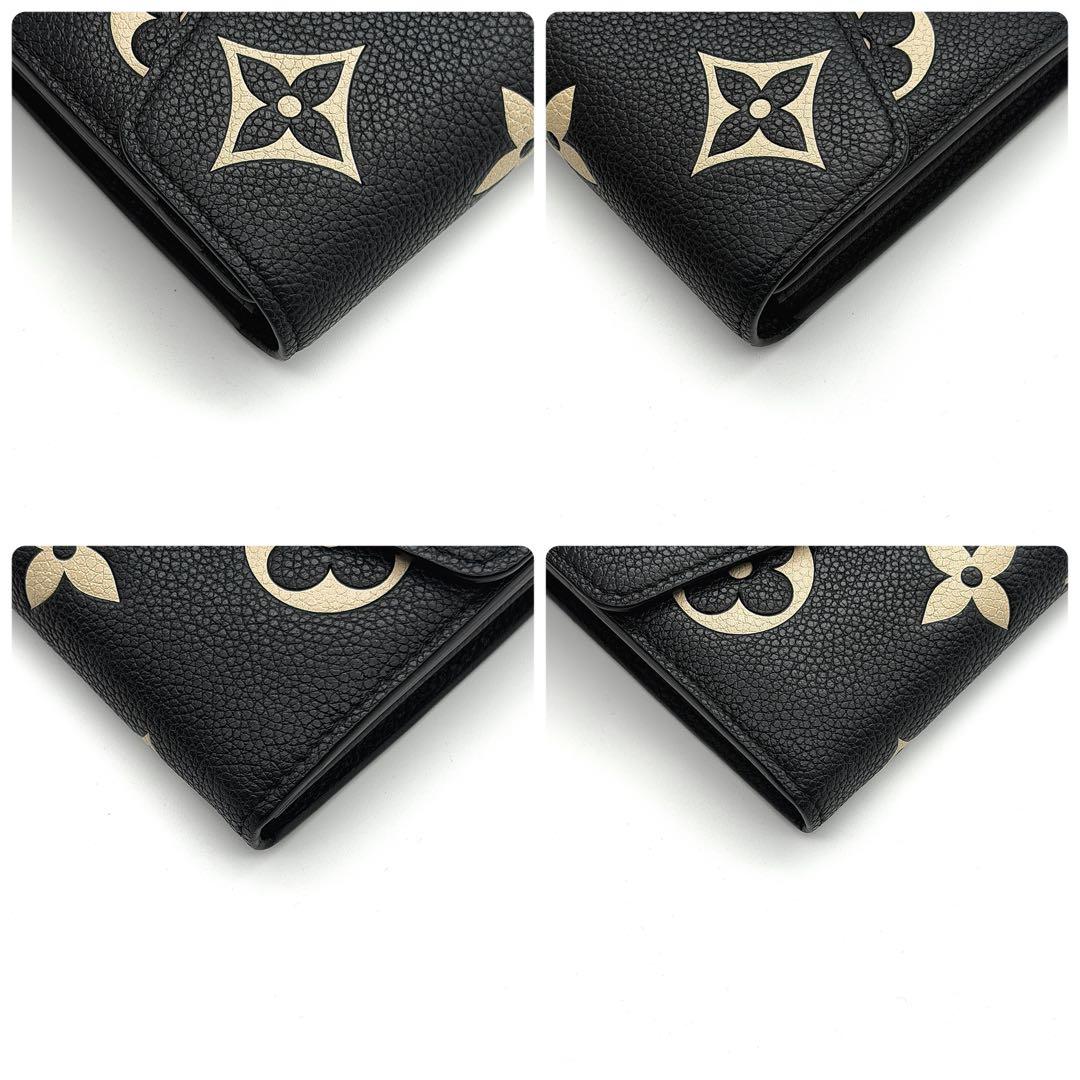 【付属品完備】ルイヴィトン アンプラント ポルトフォイユサラ バイカラー