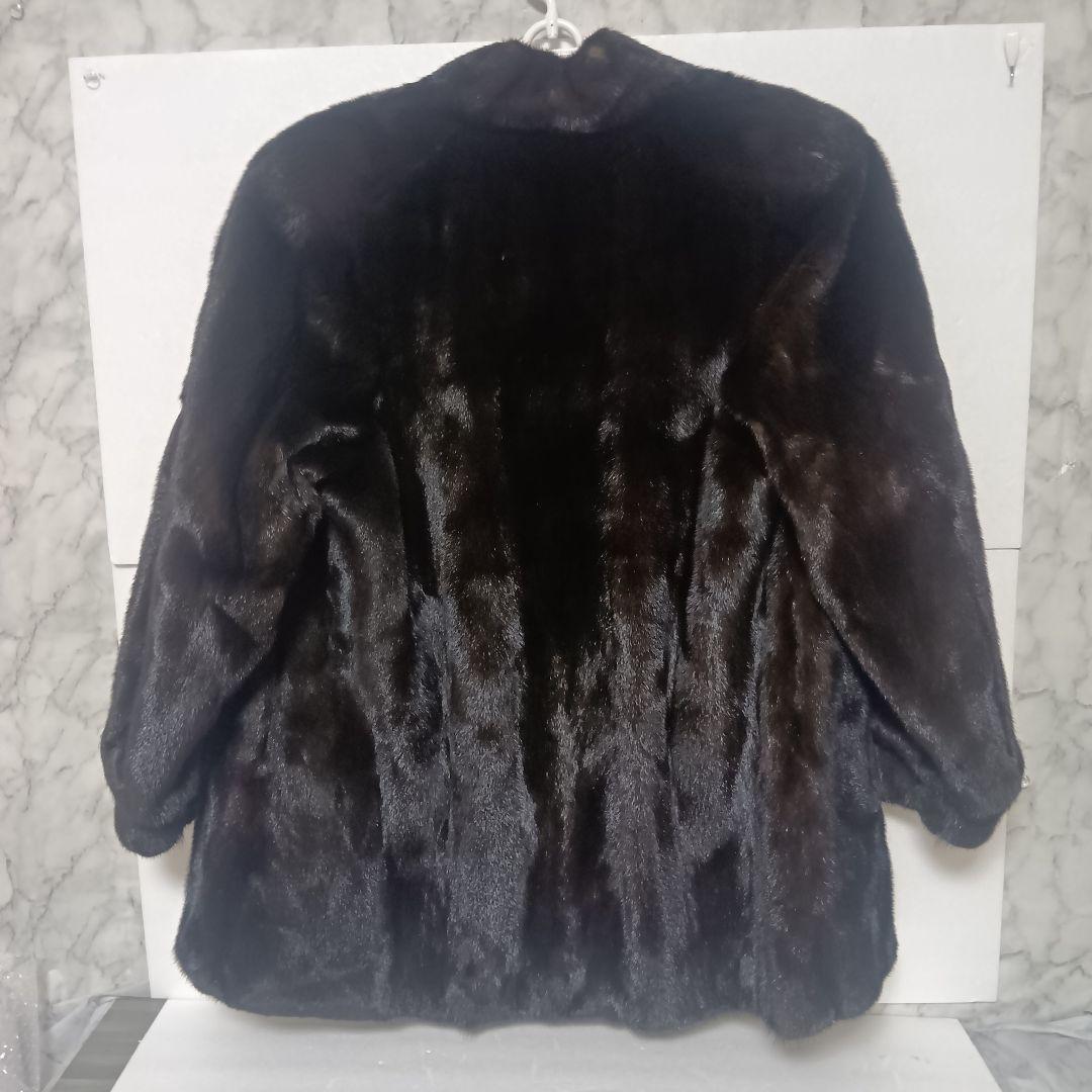SAIKATSU　毛皮 コート 13号　大きめサイズ