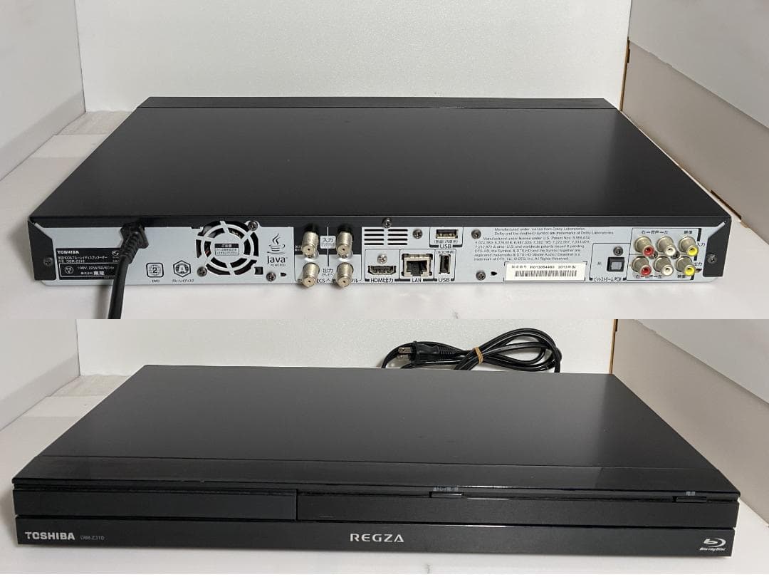 タイムセール中「大満足見どころ再生」東芝　DBR-Z310 HDD:1TB