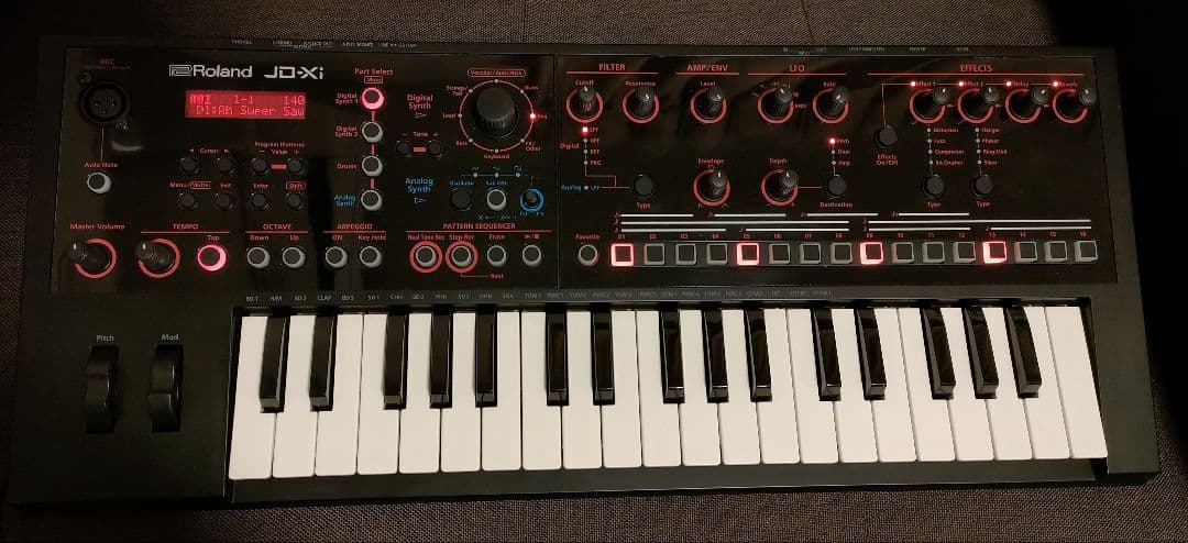 Roland JD-Xi 別売り専用バッグ付き