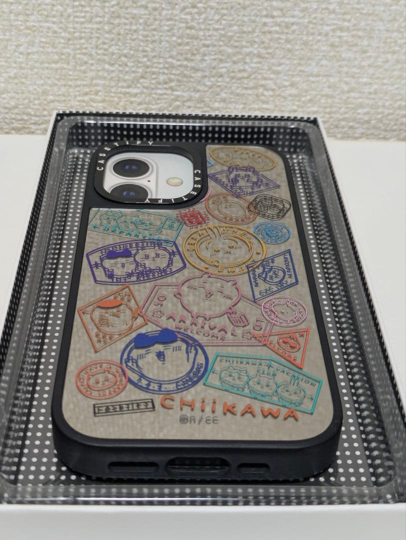 ちいかわ CASETIFY コラボ iPhone 16 ケース クリア