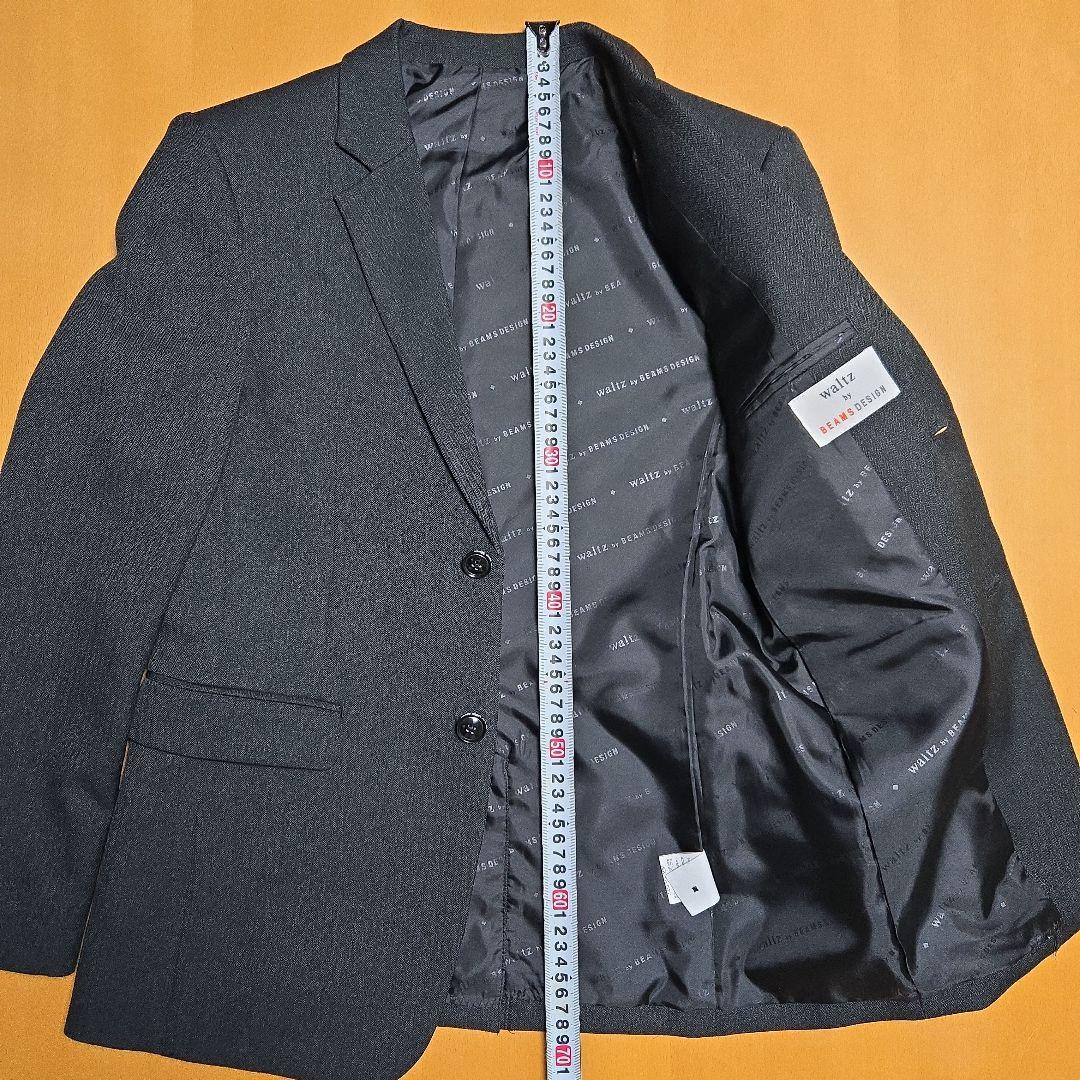 美品　ワルツバイビームスデザイン　165　グレー　スーツセット5点　卒服