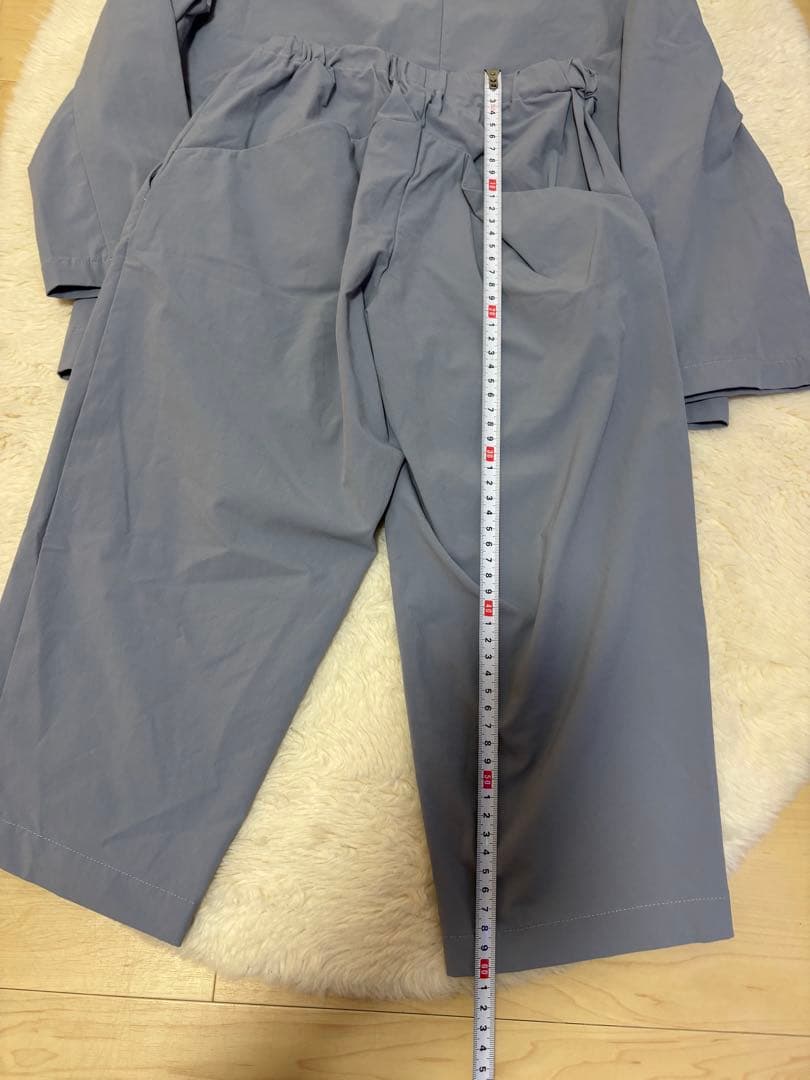 美品　MOUN TEN. セットアップ スーツ 125 水色　日本製