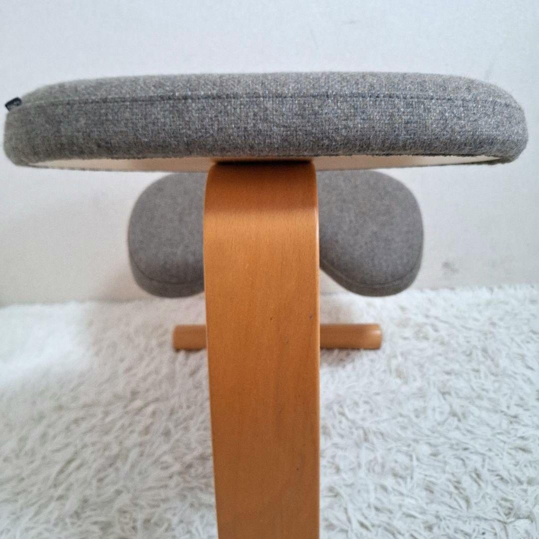 【美品】リボ社 サカモトハウス バランスチェア バランスイージー グレー