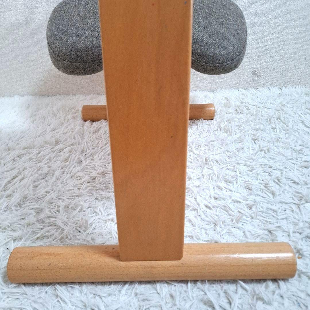 【美品】リボ社 サカモトハウス バランスチェア バランスイージー グレー