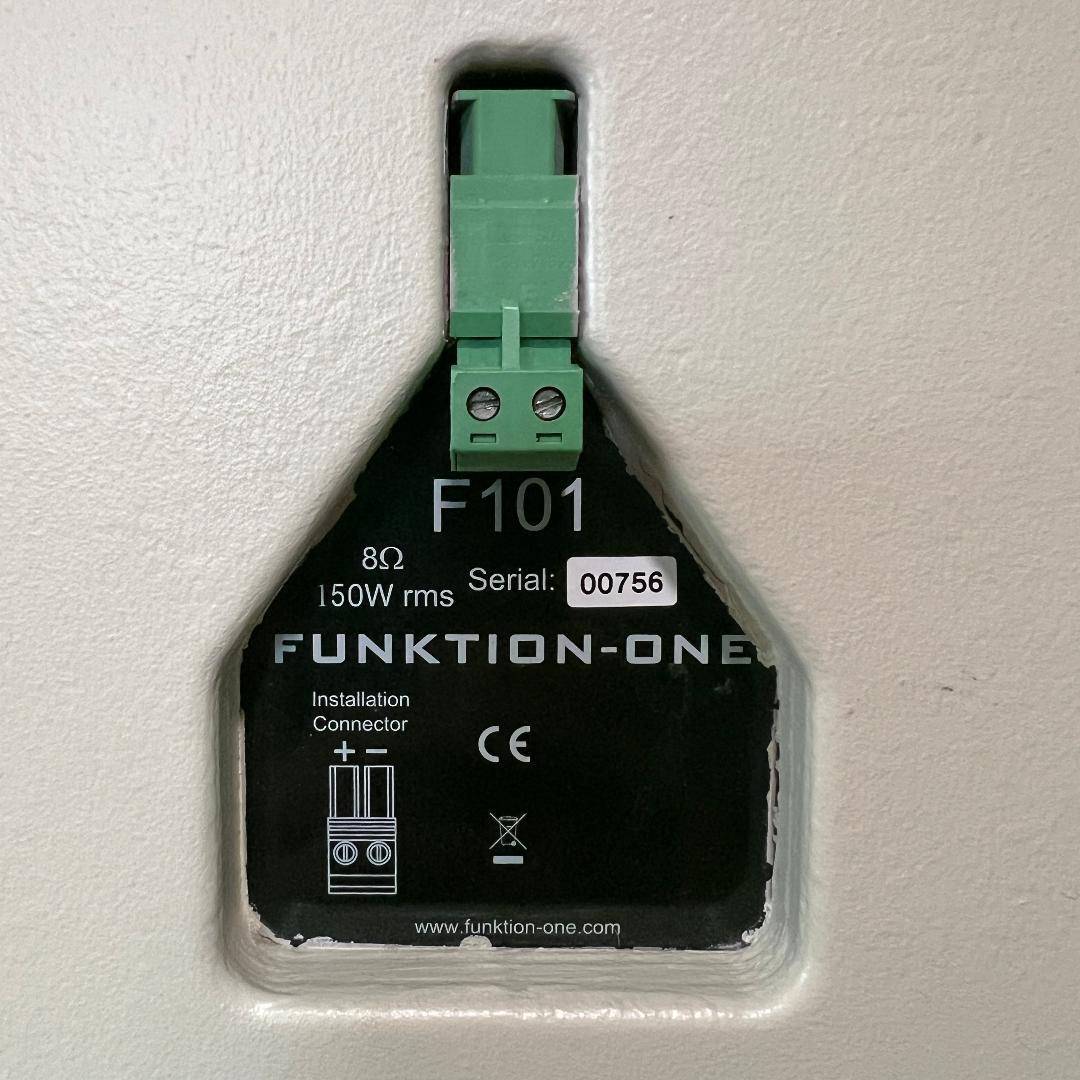 FUNKTION-ONE F101 モニタースピーカー ペア 完全動作品
