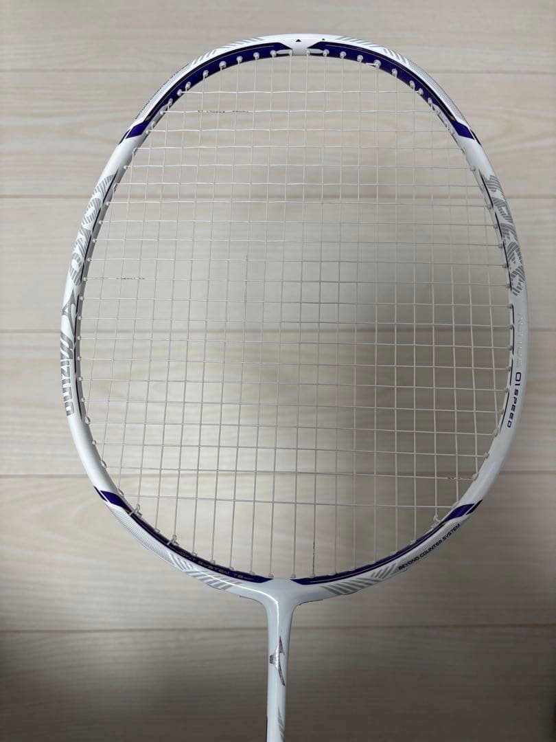 【のんママ】ミズノ　バドミントンラケット アルティウス01speed