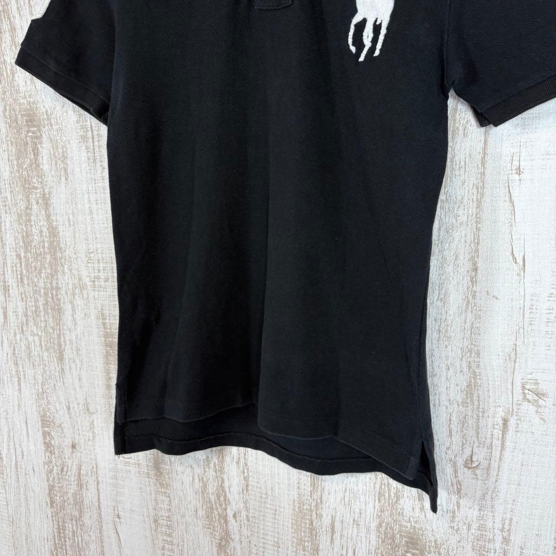 美品 ラルフローレン ビッグポニー ロゴ刺繍 ナンバリング ポロシャツ y2k