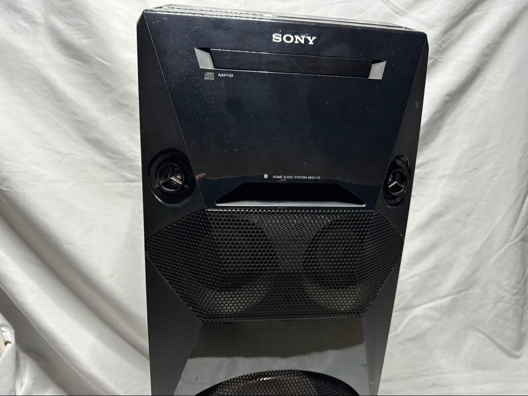 SONY MODEL NO.MHC-V3 コード付き 爆音モンスタースピーカー