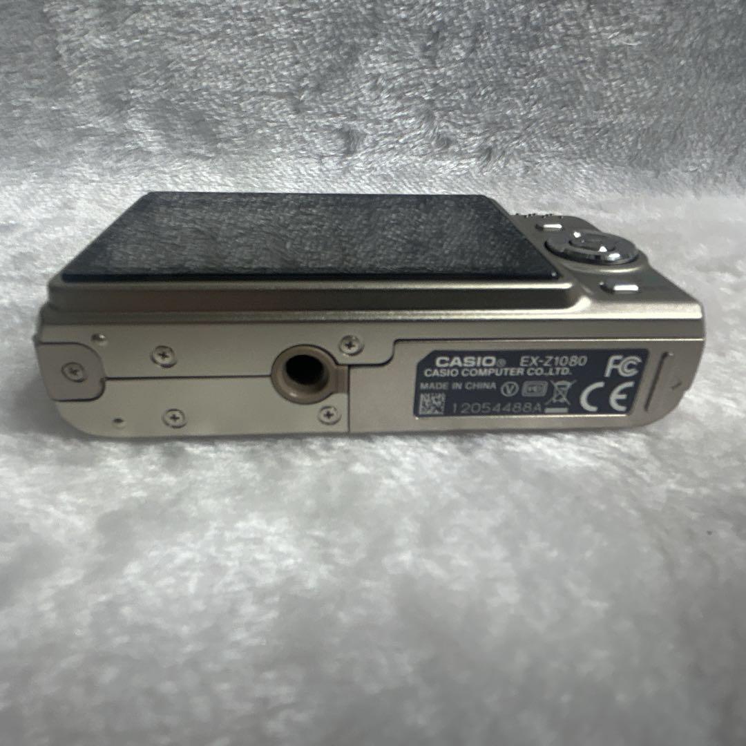 美品 カシオ CASIO EXILIM EX-Z1080 ゴールド デジカメ
