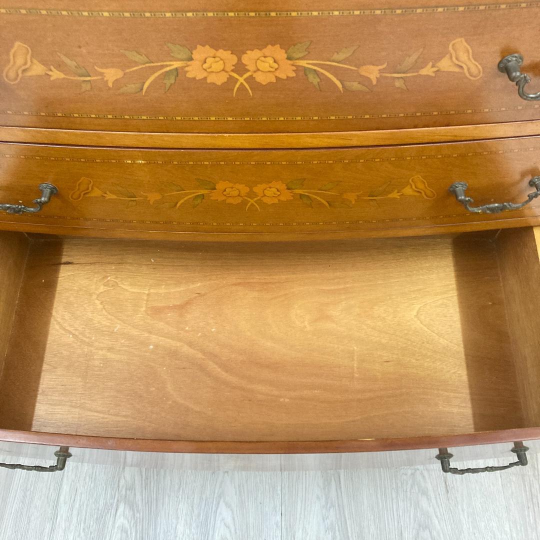 アンティーク　猫脚　4段チェスト　イタリア　クラシック