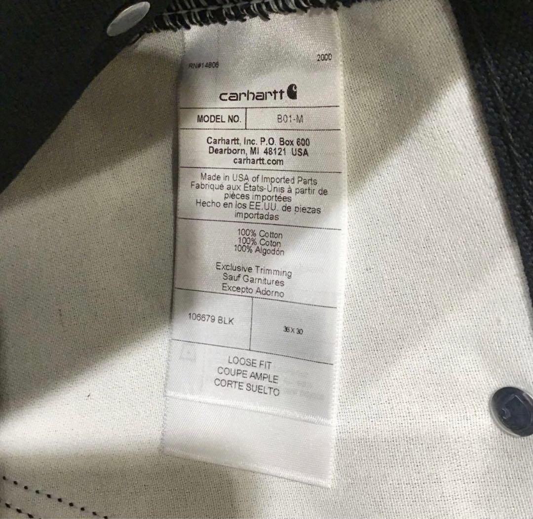 【送料無料】新品未使用タグ付き Carhartt カーハートダブルニー36×30