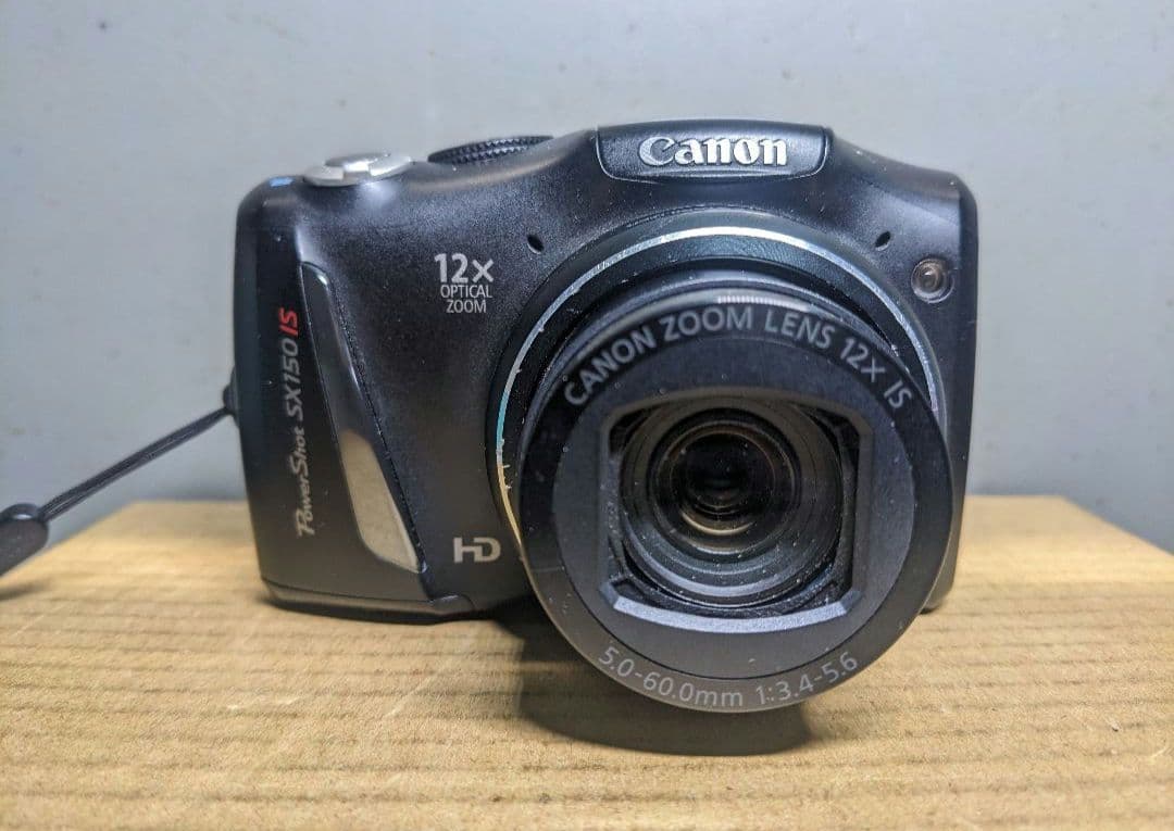 Canon キャノン PowerShot SX150IS ブラック 訳有り現状品